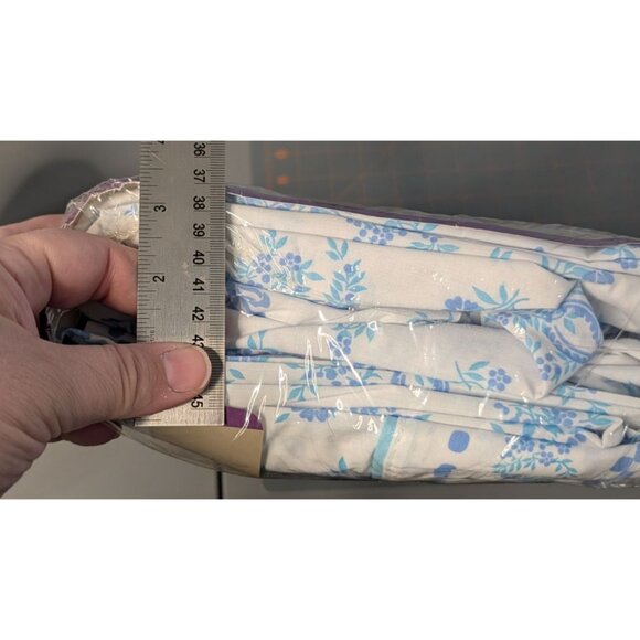 Courtney Queen 4-Piece Sheet Set Percale Cotton/Polyester Blend - Picture 11 of 11